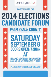 2014 Elections Candidate Forum - Palm Beach County 09 06 2014