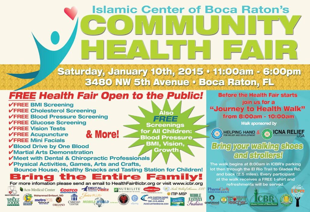 New Health Fair Poster